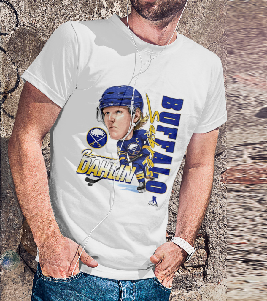 Rasmus Dahlin Captain Buffalo Sabres NHLPA Caricature T-Shirt