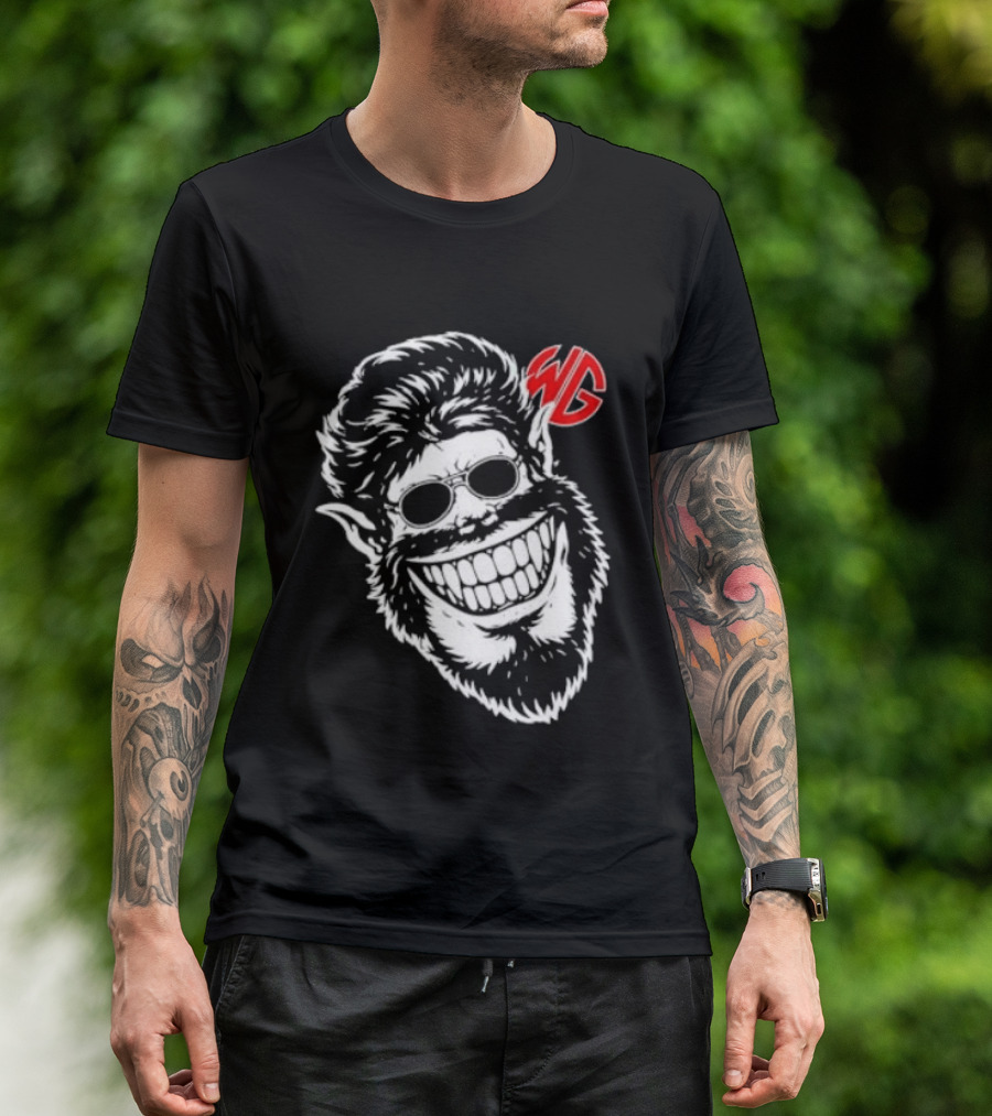 Wolfgang W. Wolfgang Ghoulrilla Biscuits Big Face WG T-Shirt