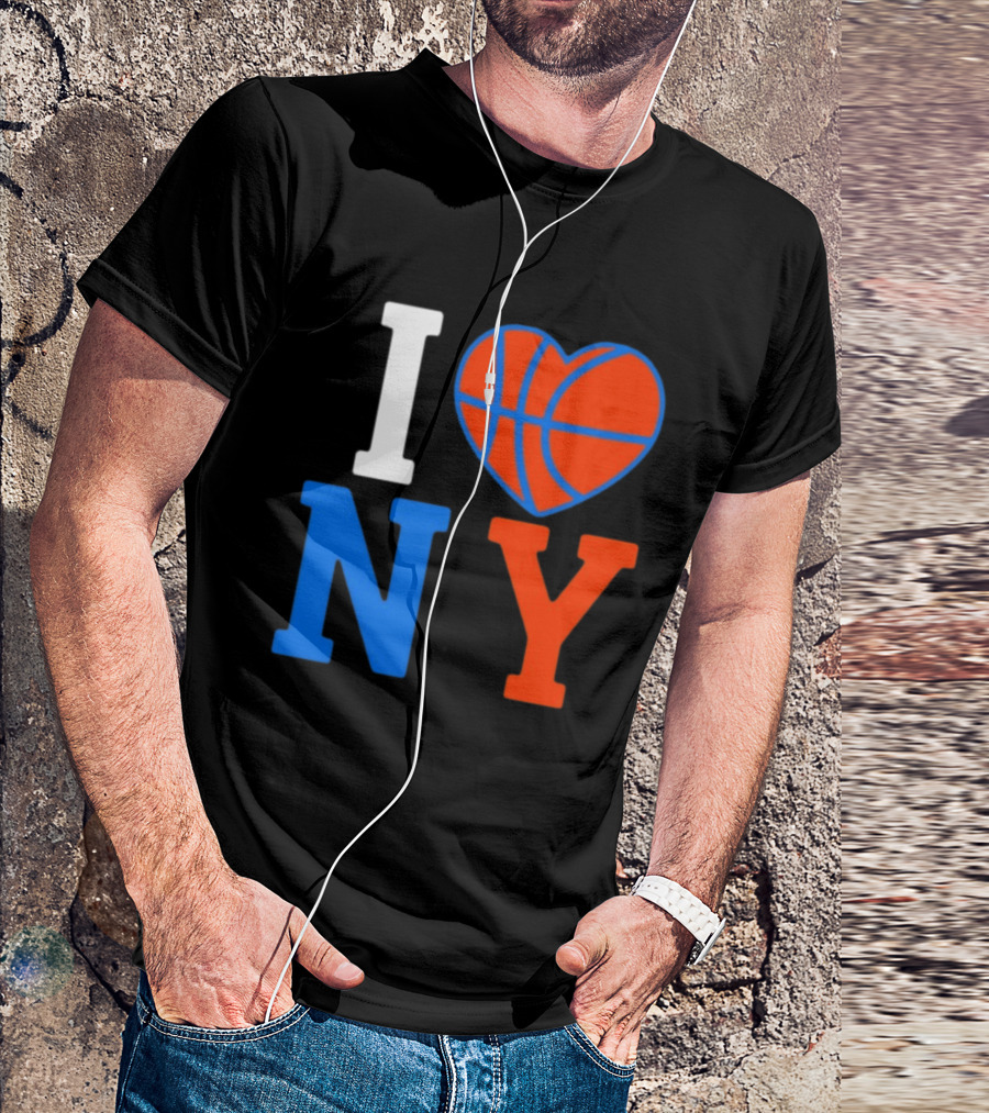 New York Knicks I Heart NY Basketball T-Shirt