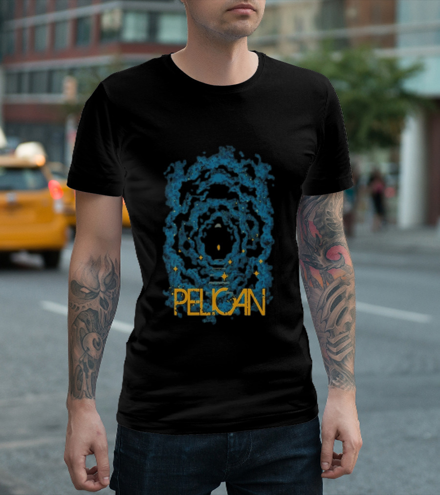 Pelican May 15 2026 Doomroosje Nijmegen Netherlands Blue Abstract T-Shirt