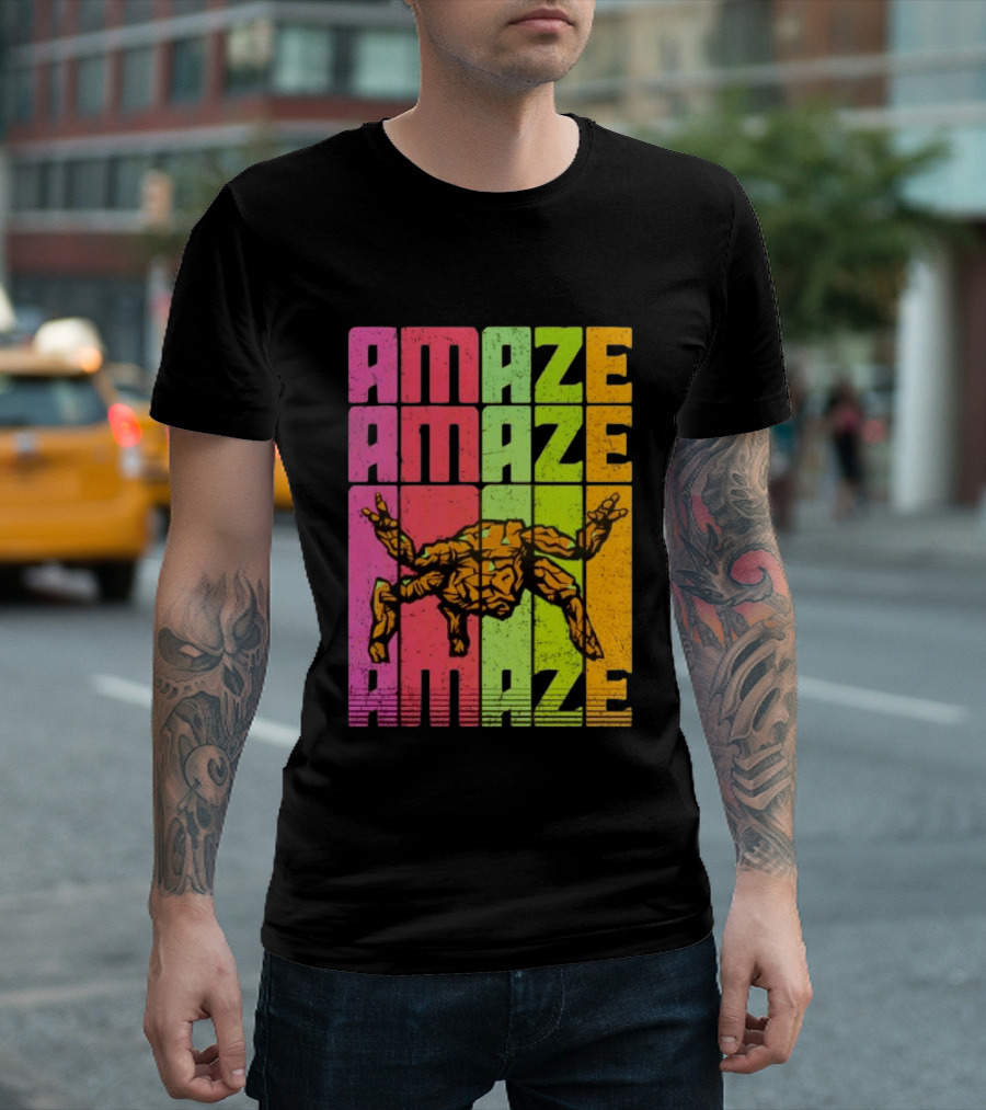 Rocky Project Hail Mary Amaze Amaze Amaze Colorful Alien T-Shirt