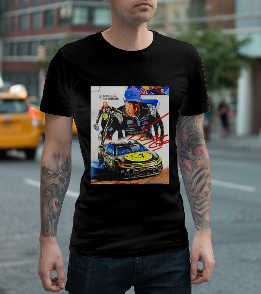 Shane Van Gisbergen NASCAR Red Bull New Zealander Racing Driver #97 T-Shirt