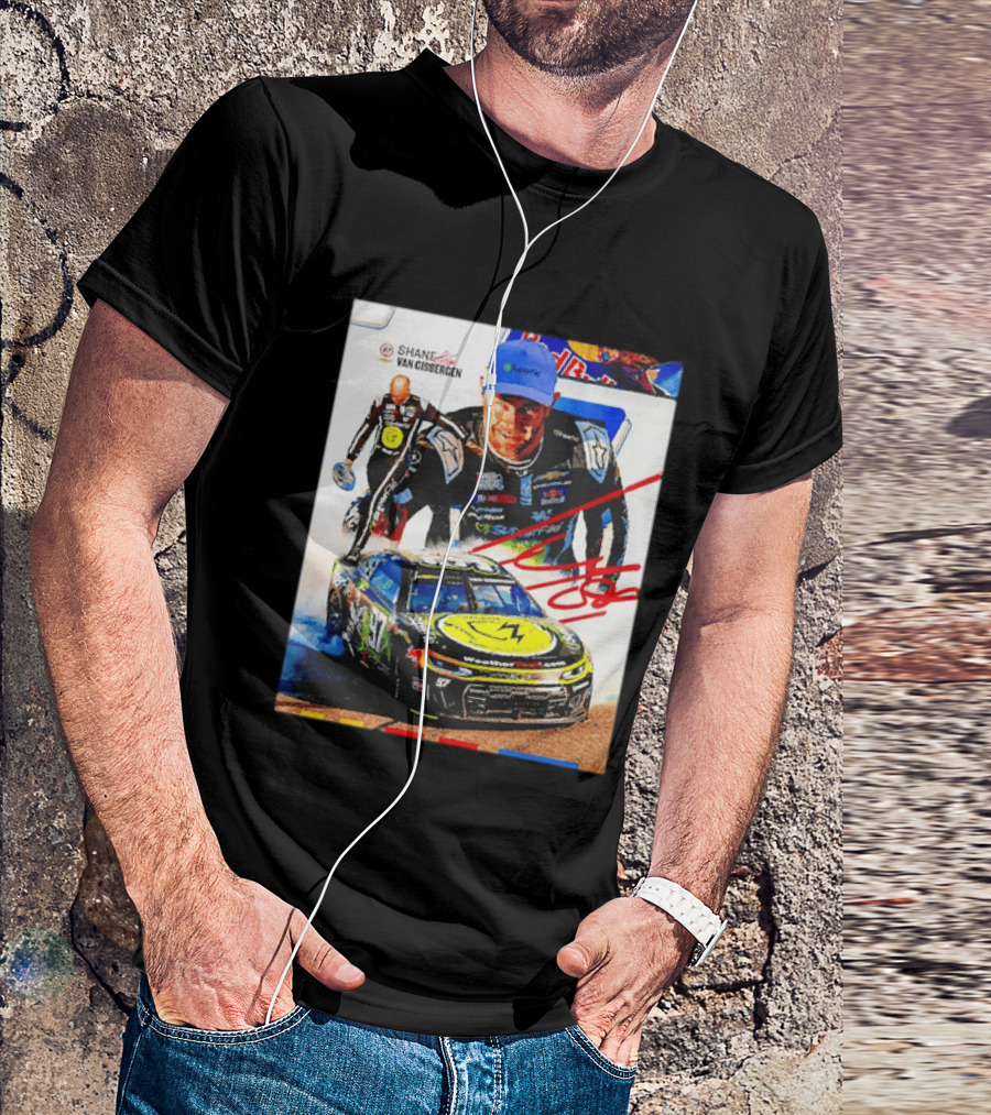 Shane Van Gisbergen NASCAR Red Bull New Zealander Racing Driver #97 T-Shirt