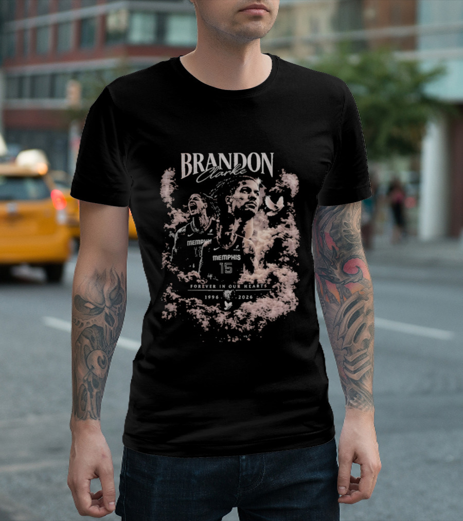 Brandon Clarke Memphis Forever In Our Hearts 1996 2026 T-Shirt