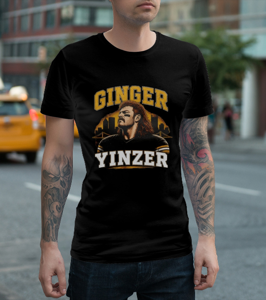 Ginger Yinzer Gennings Dunker Pittsburgh Steelers Football 2026 T-Shirt