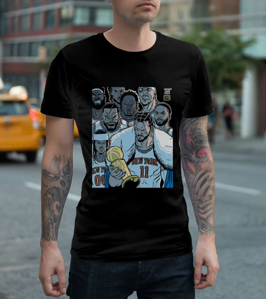 New York Knicks Invincible Champions NBA Basketball Team T-Shirt