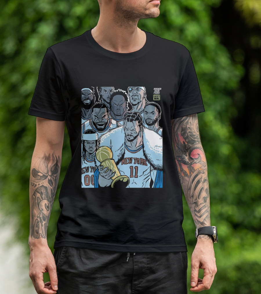 New York Knicks Invincible Champions NBA Basketball Team T-Shirt