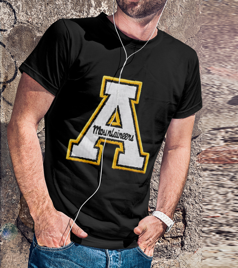 App State Mountaineers Trucker Hat Embroidered Patch 2026 Corduroy T-Shirt