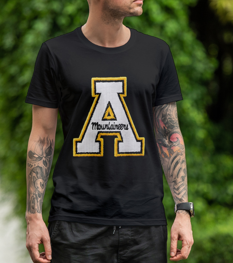 App State Mountaineers Trucker Hat Embroidered Patch 2026 Corduroy T-Shirt