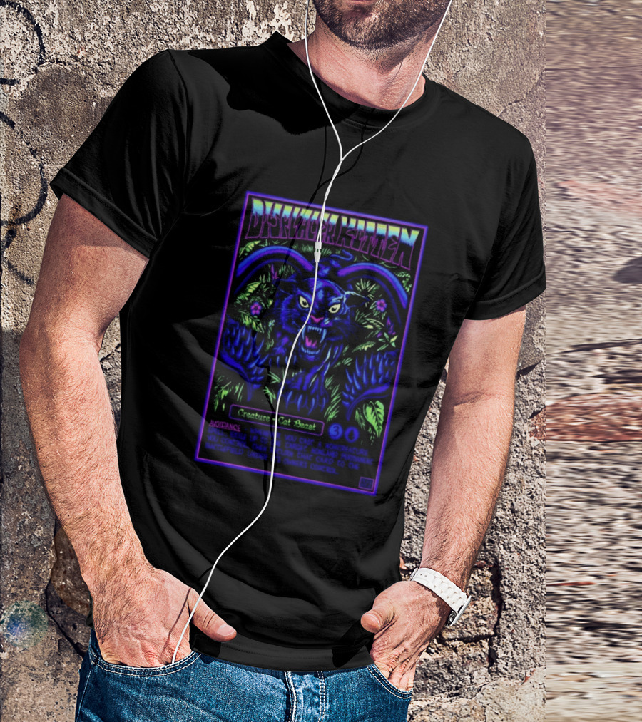 Displacer Kitten Creature Cat Beast Avoidance Text Fantasy 2026 T-Shirt