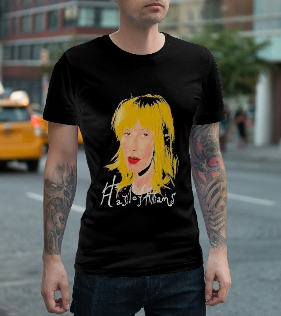 Hayley Williams 2026 Blonde Hair Red Lips T-Shirt