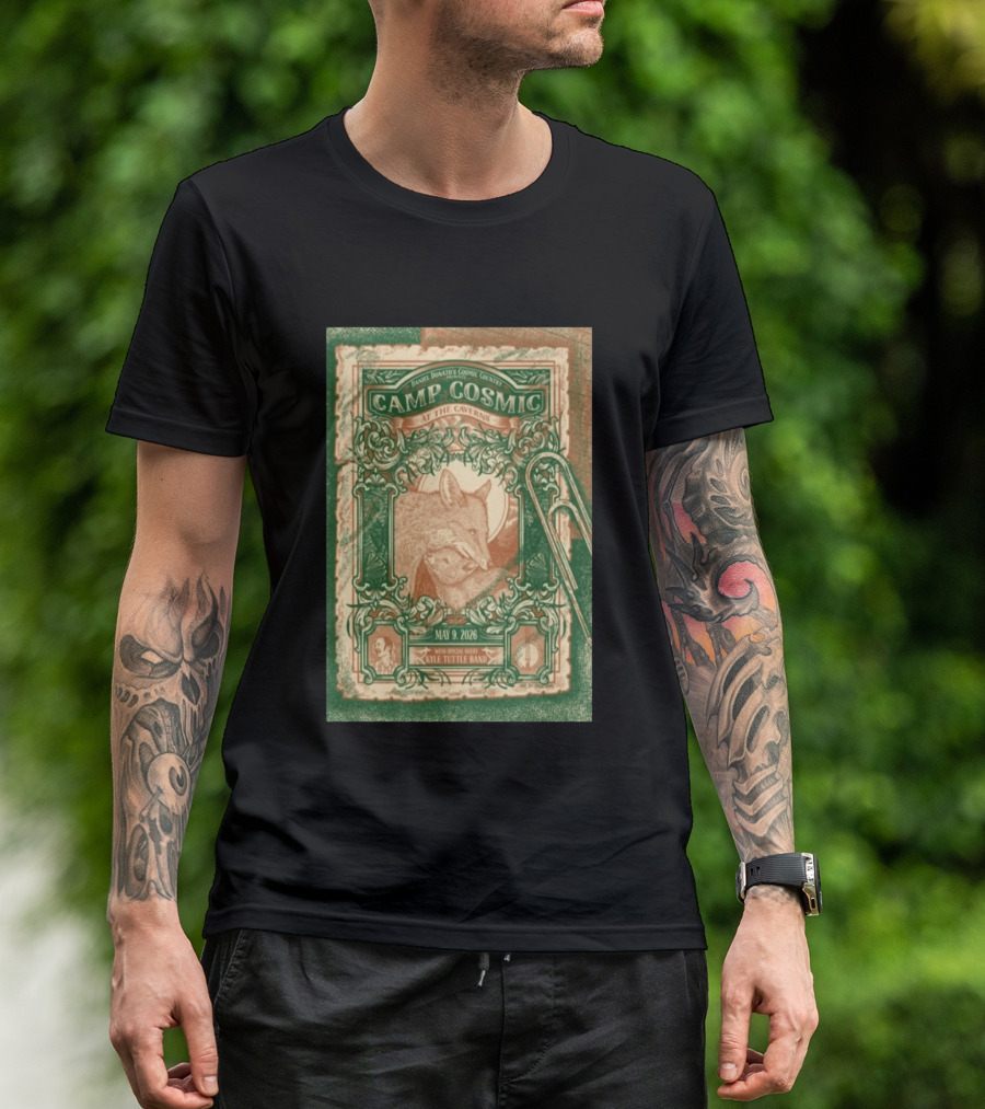 Daniel Donato's Cosmic Country Camp Cosmic At The Caverns May 9 2026 With Kyle Tuttle Band T-Shirt