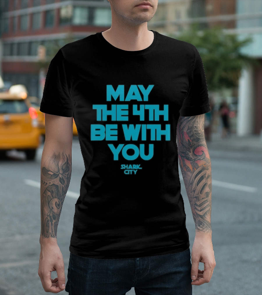 San Jose Sharks May The 4th Be With You Star Wars T-Shirt