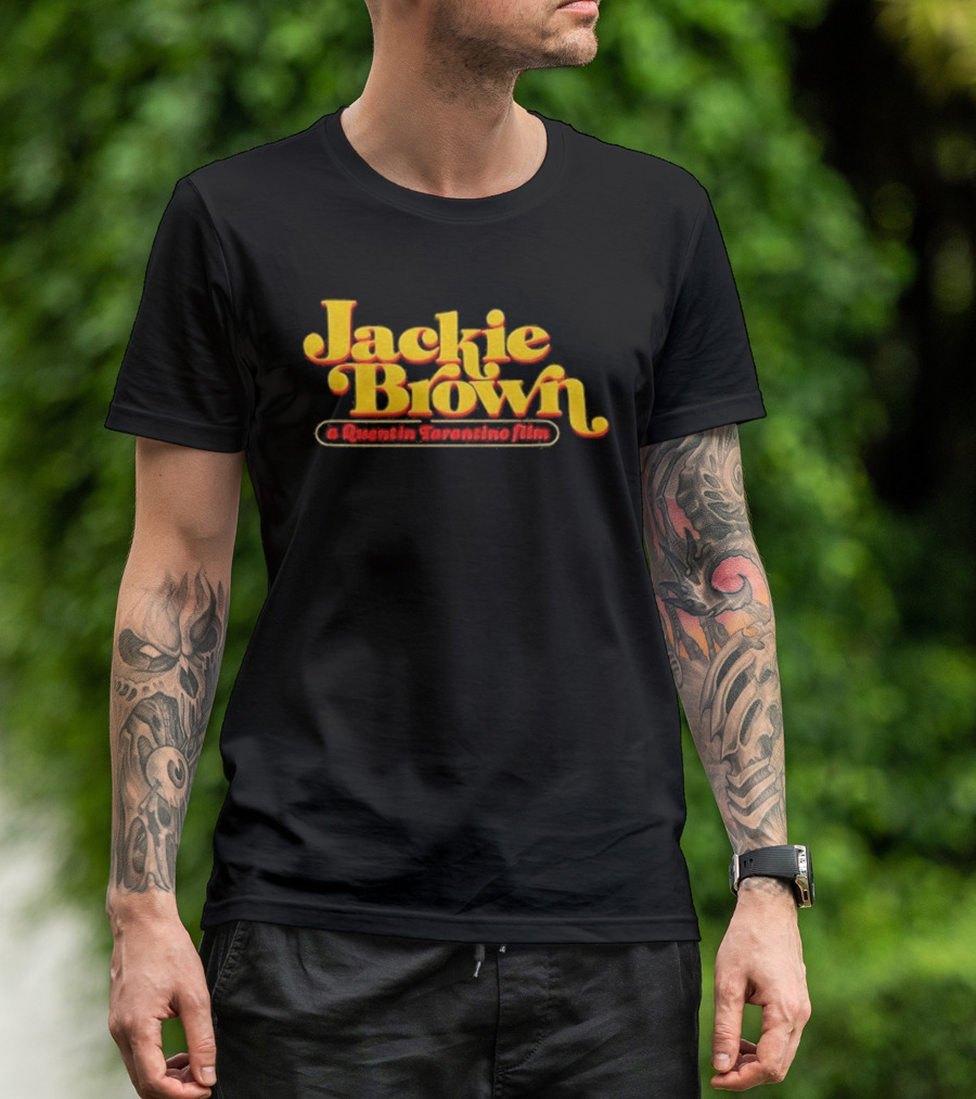 Jackie Brown Quentin Tarantino Film Title T-Shirt