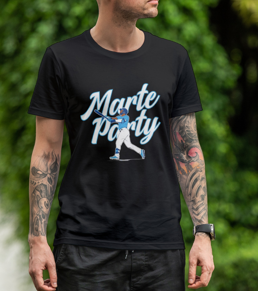 Marte Party Kansas City Royals Starling Marte MLB T-Shirt