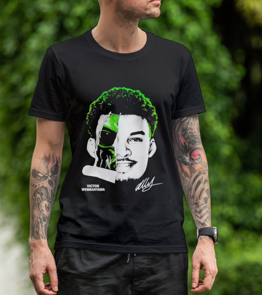 Victor Wembanyama Alien San Antonio Spurs NBA Basketball T-Shirt