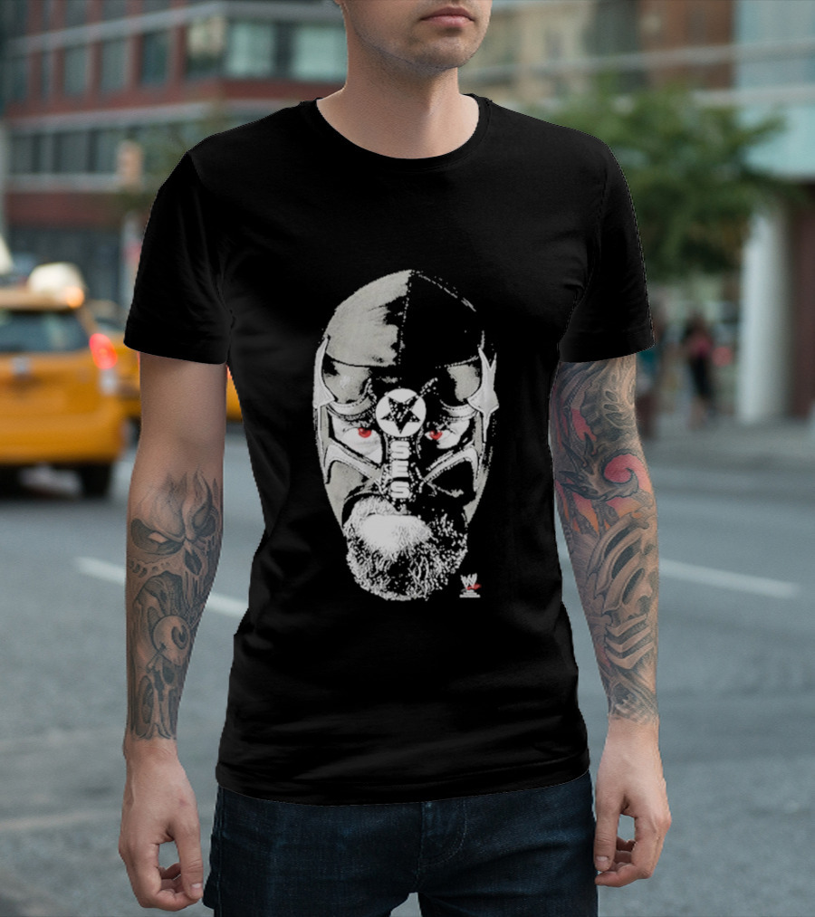 WWE CM Punk Mask Way Of Life Face Paint T-Shirt