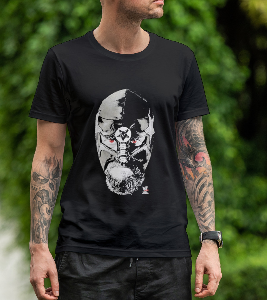 WWE CM Punk Mask Way Of Life Face Paint T-Shirt