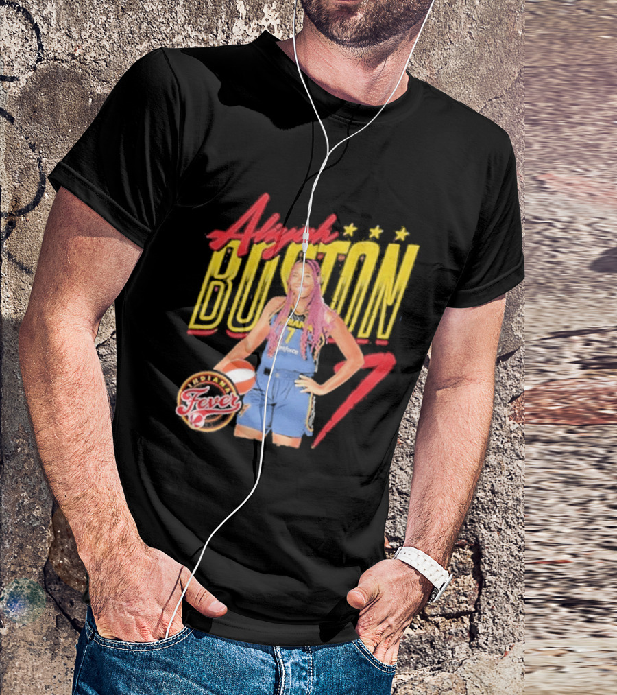 Aliyah Boston 7 Fever WNBA Basketball Star T-Shirt