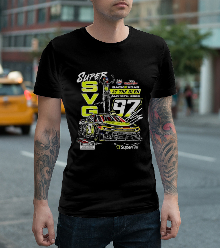 Super SVG 97 At The Glen NASCAR Cup Series Win By Shane Van Gisbergen T-Shirt