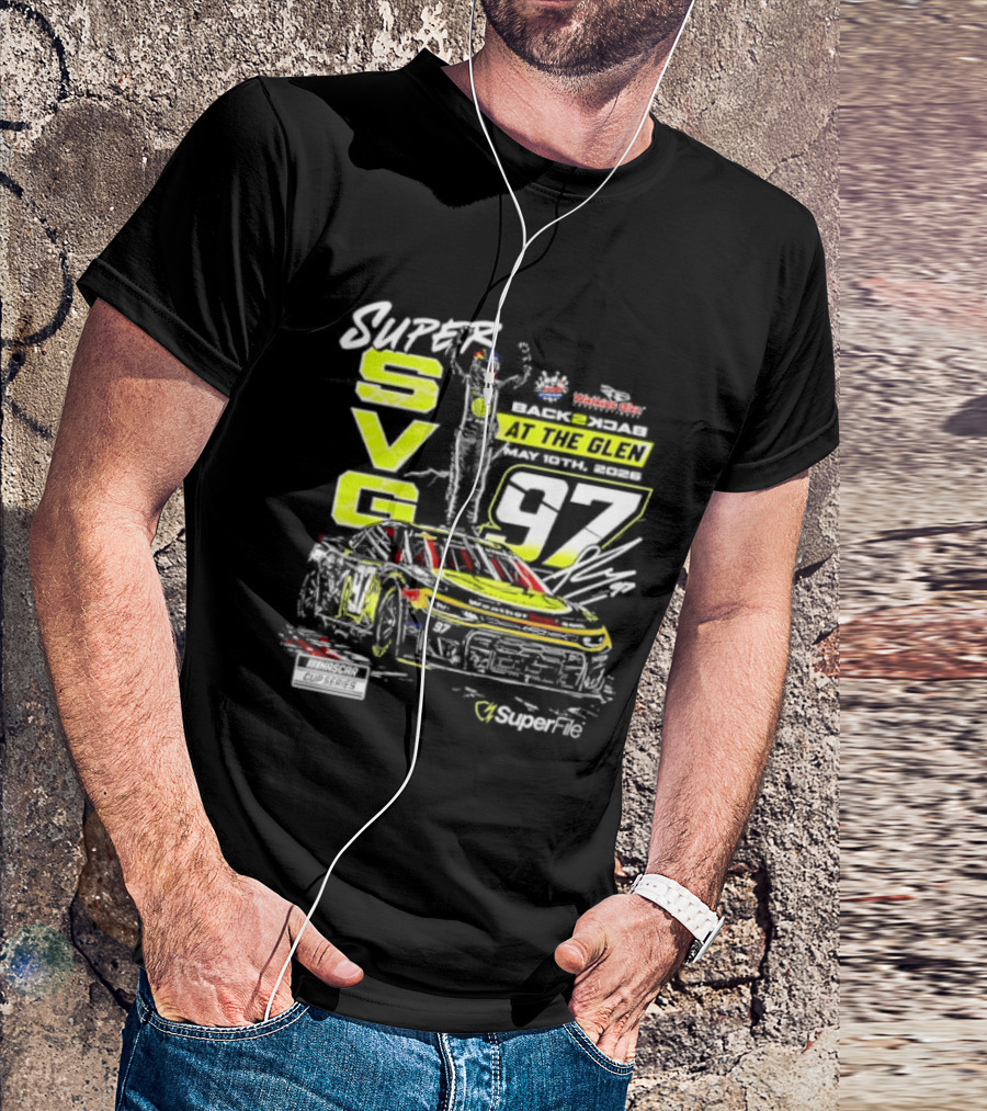 Super SVG 97 At The Glen NASCAR Cup Series Win By Shane Van Gisbergen T-Shirt