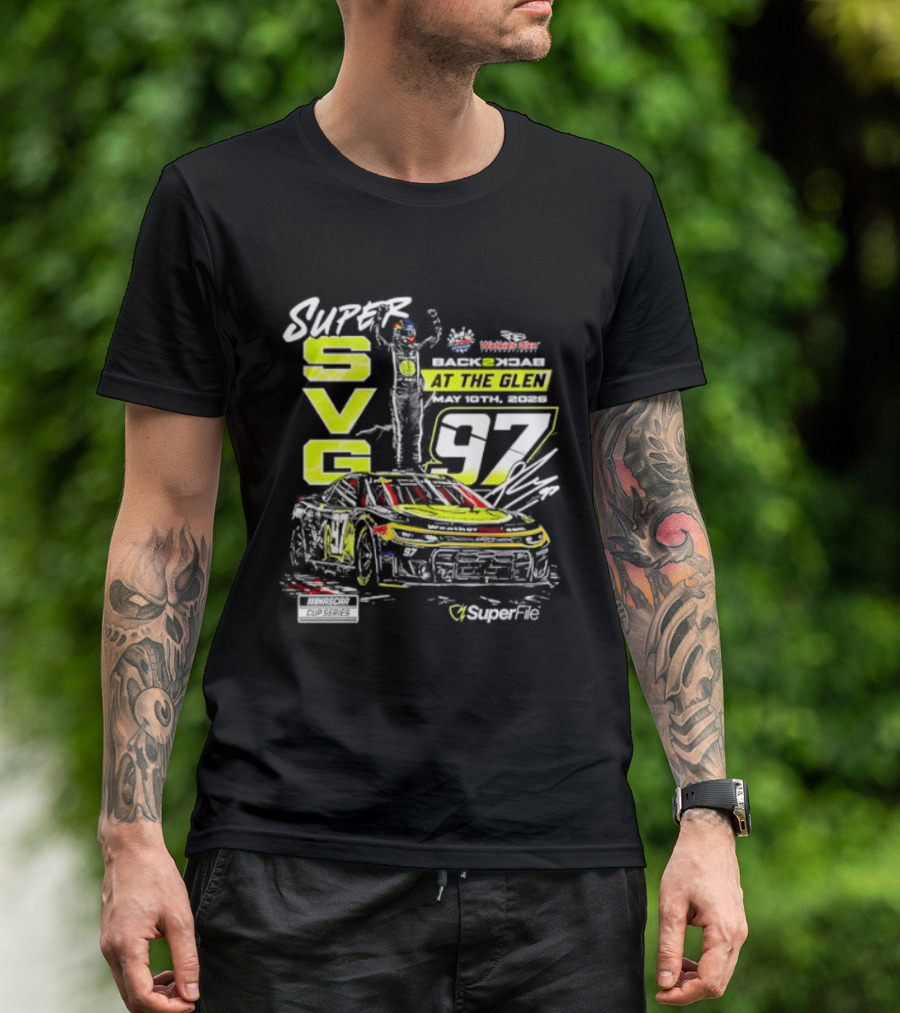 Super SVG 97 At The Glen NASCAR Cup Series Win By Shane Van Gisbergen T-Shirt