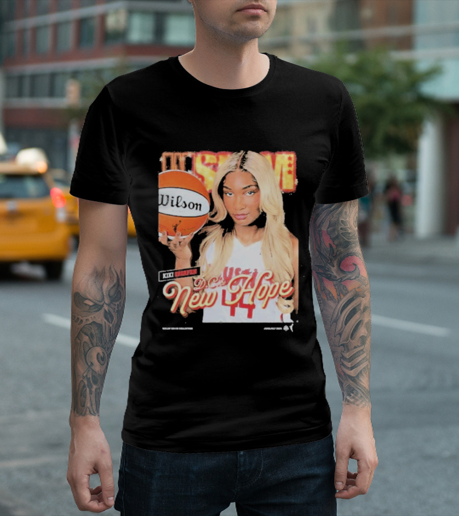 SLAM 262 DC's New Hope Washington Mystics Kiki Iriafen T-Shirt