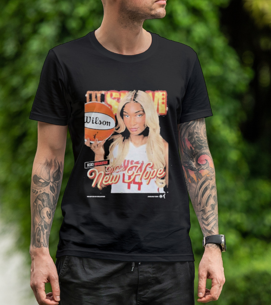 SLAM 262 DC's New Hope Washington Mystics Kiki Iriafen T-Shirt
