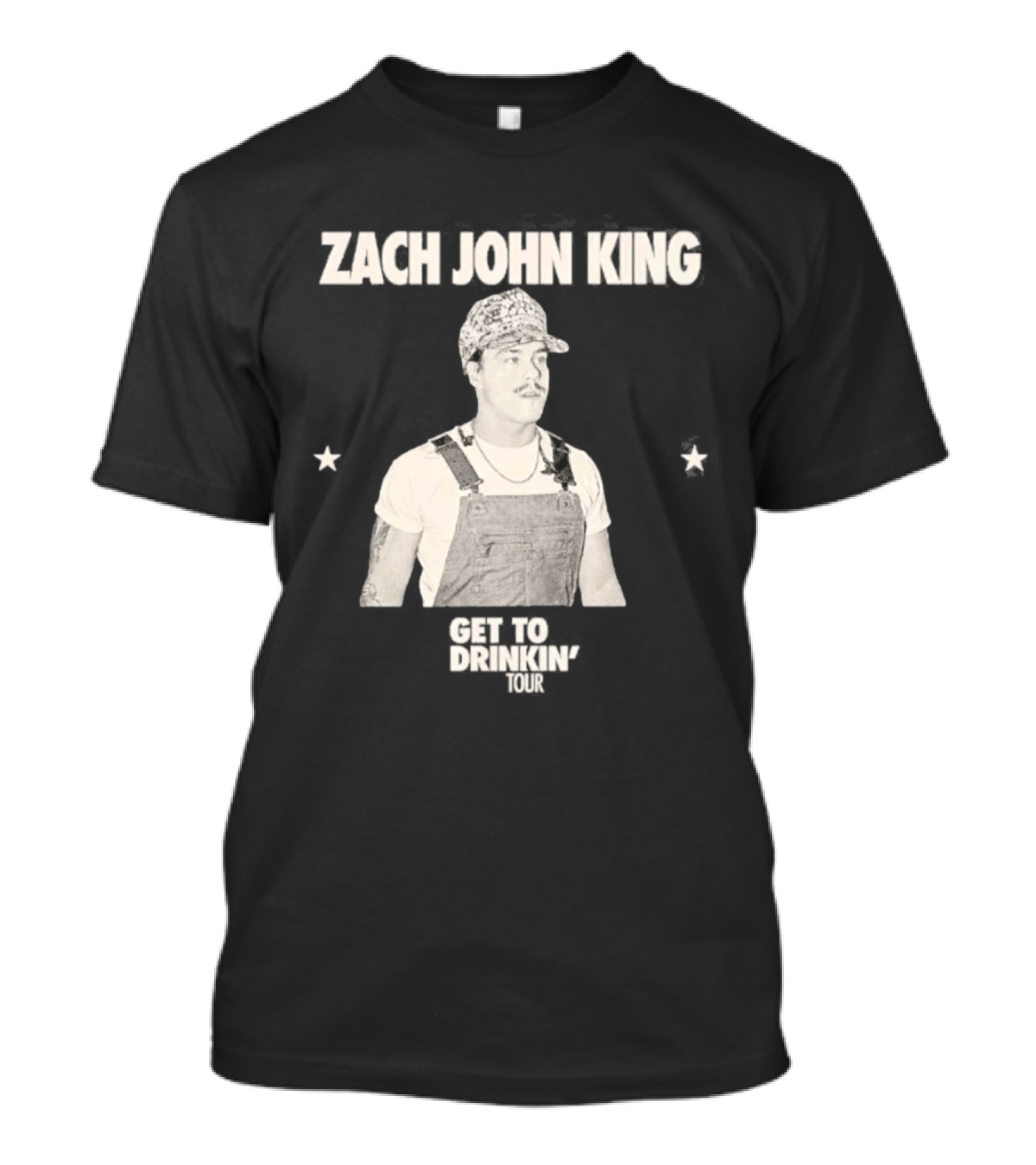 Zach John King 2026 North America Tour Get To Drinkin' Schedule T-Shirt