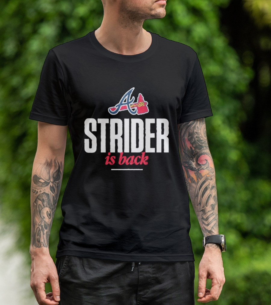 Atlanta Braves Spencer Strider Is Back 2026 MLB Comeback T-Shirt