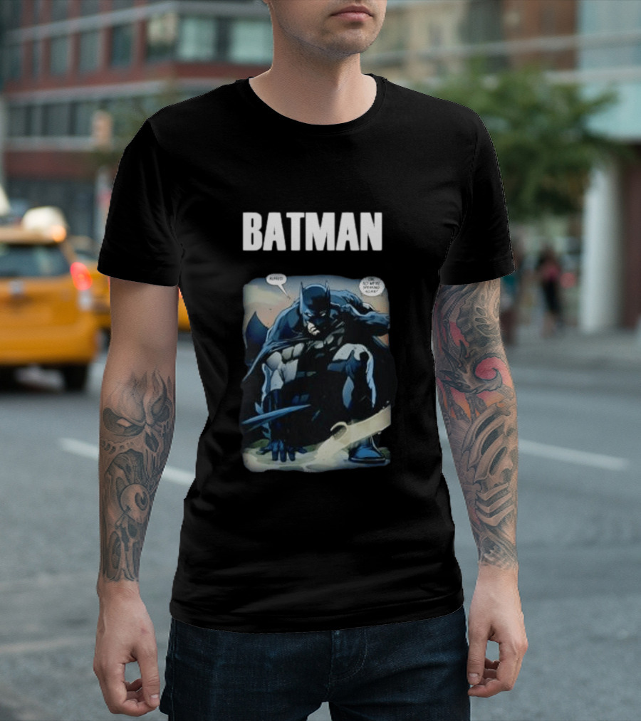 Batman The Knight DC Comics Dark Detective Vigilante T-Shirt