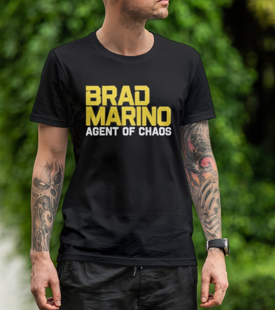 Brad Marino Agent Of Chaos Yellow T-Shirt