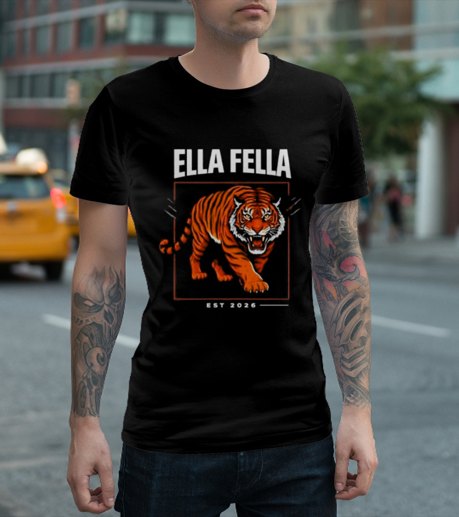Clemson Tom Ella Fella Tiger Est 2026 T-Shirt