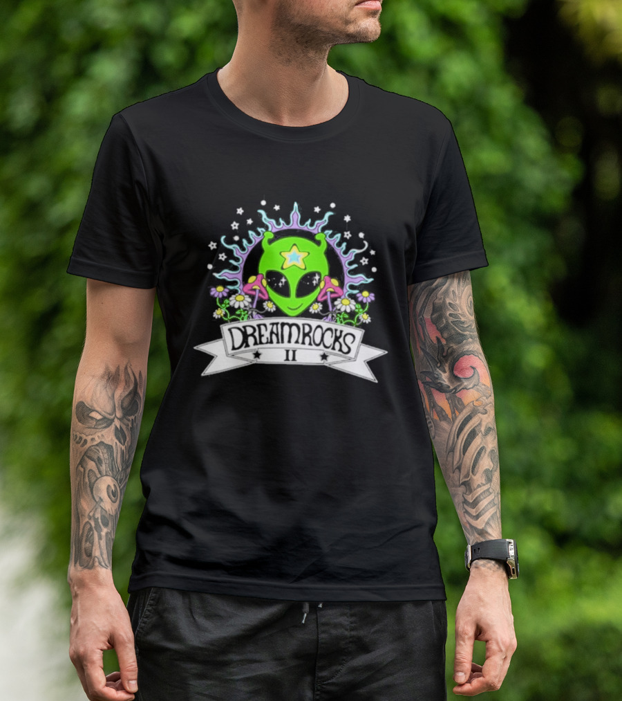 LSDREAM 2026 DREAMROCKS II Morrison Red Rocks May 16 2026 Psychedelic Alien Floral T-Shirt
