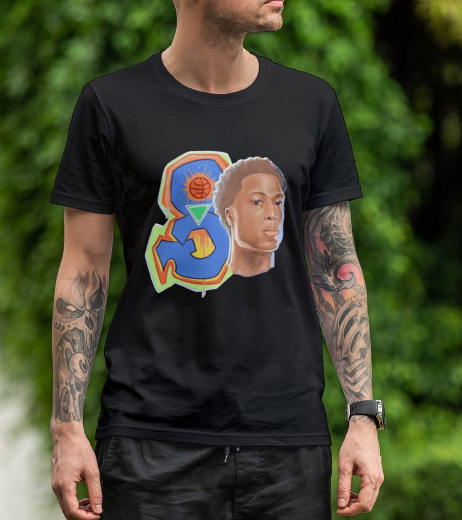 OG Anunoby OG8 New York Knicks Basketball Art NBA T-Shirt