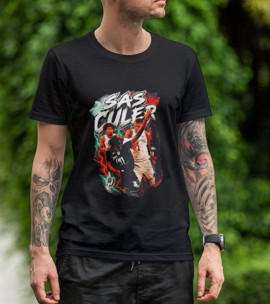 San Antonio Spurs SAS Culero NBA Basketball Dylan Harper Storm T-Shirt
