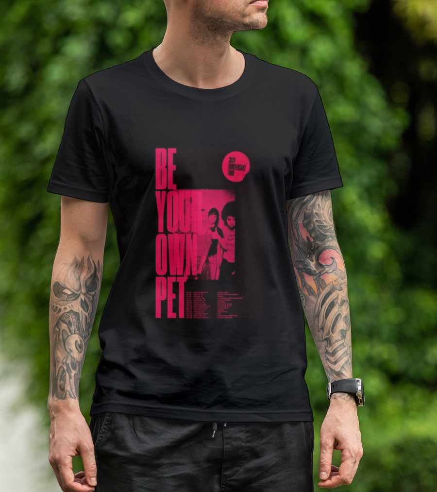 Be Your Own Pet 20th Anniversary Tour 2026 T-Shirt