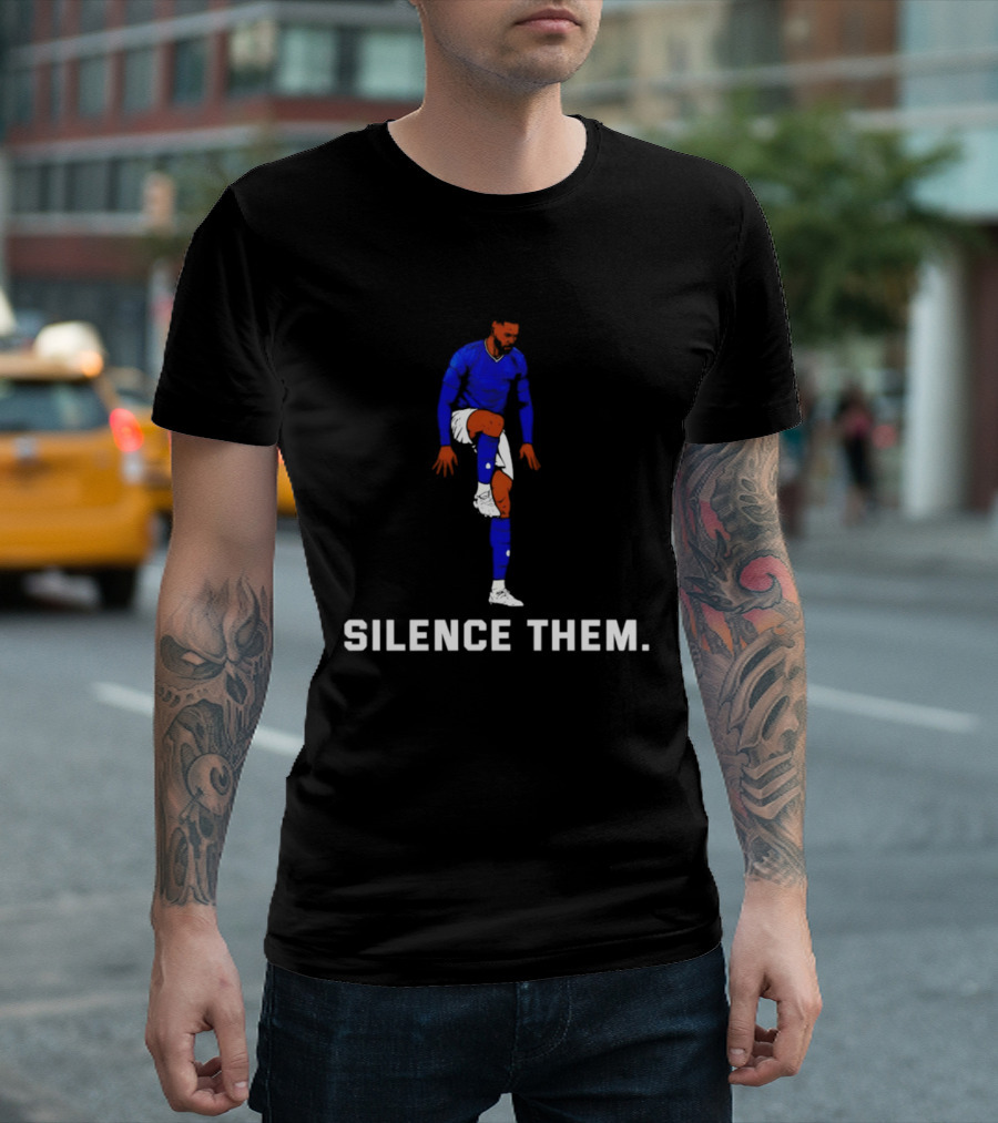 Beto #9 Everton FC Silence Them 2026 T-Shirt