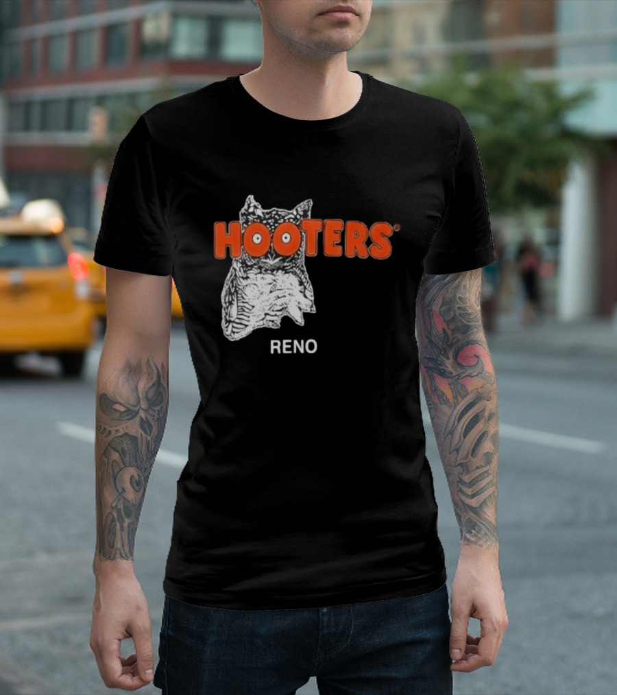 Naz Reid Hooters Reno Owl T-Shirt
