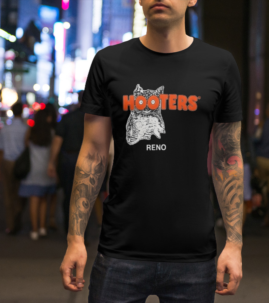Naz Reid Hooters Reno Owl T-Shirt