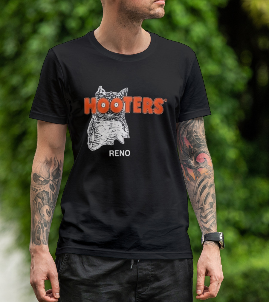 Naz Reid Hooters Reno Owl T-Shirt