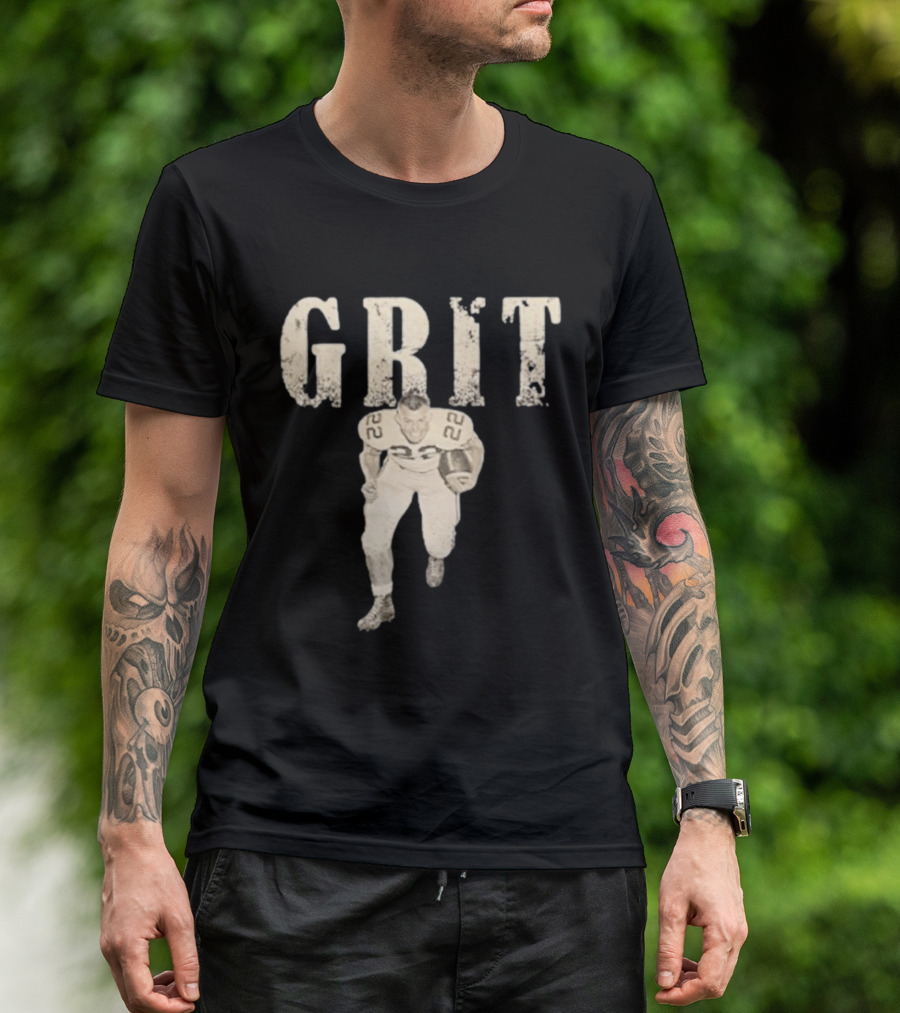 True Grit Joe DeLany Football Legend Number 22 T-Shirt