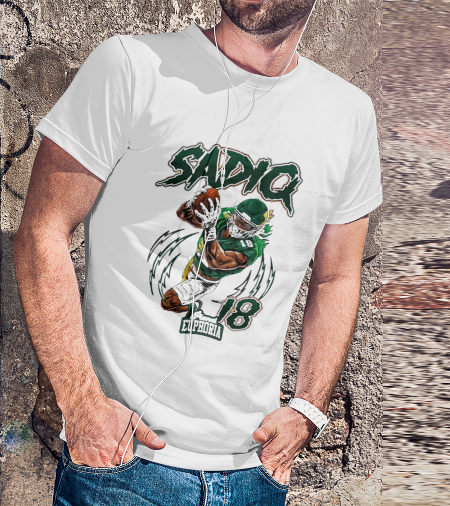 Sadiq Euphoria Football Catch 18 T-Shirt