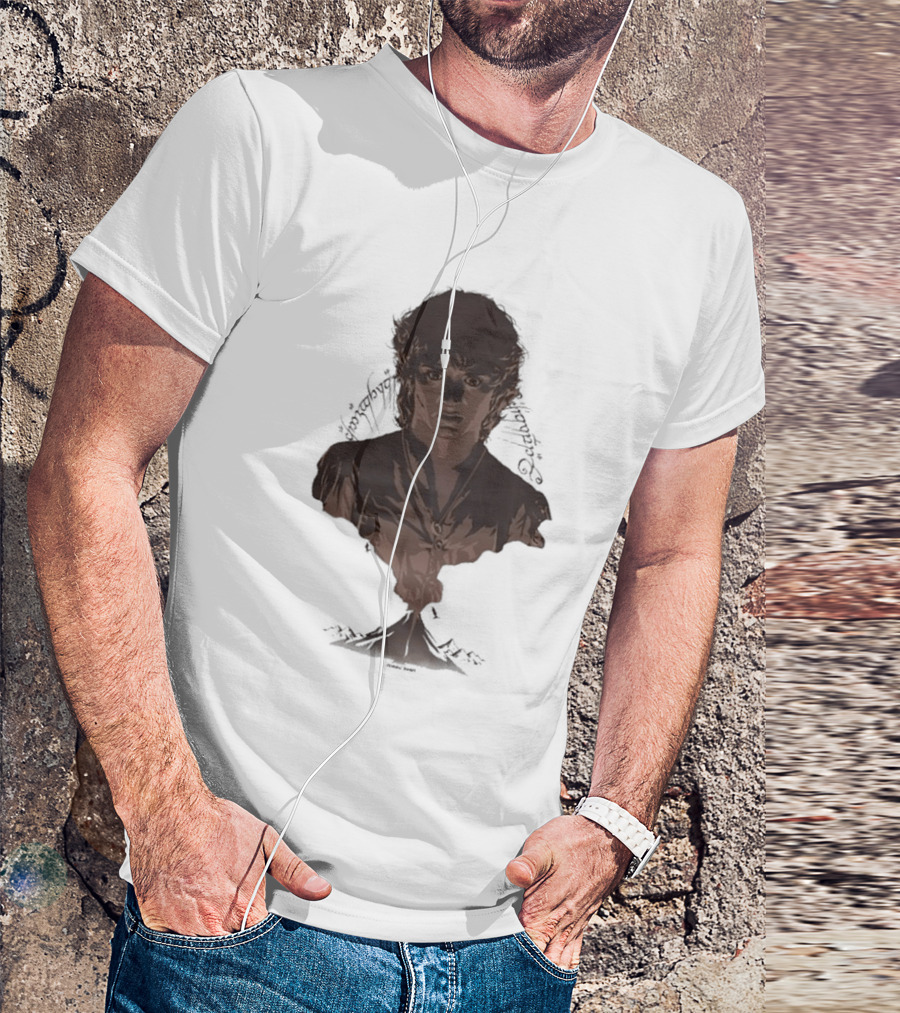 The Lord Of The Rings Frodo Bust Sculpture T-Shirt