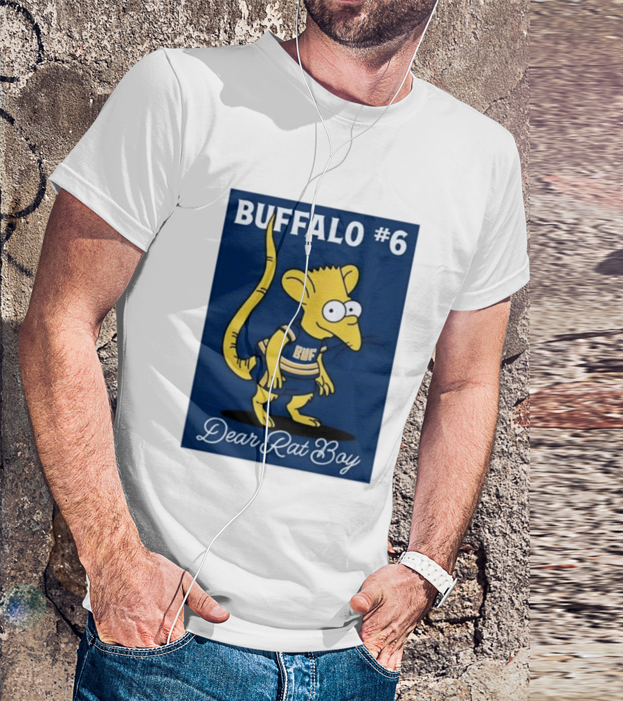 Buffalo #6 Dear Rat Boy BUF Jersey T-Shirt