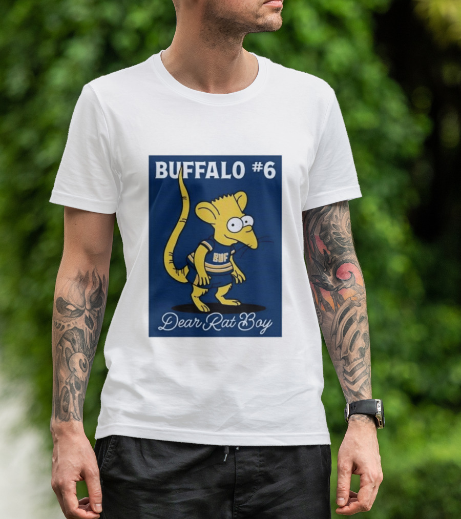 Buffalo #6 Dear Rat Boy BUF Jersey T-Shirt