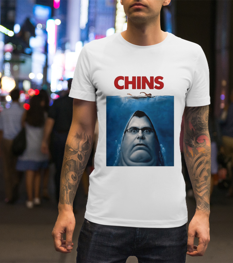Chins X Jaws Movie T-Shirt