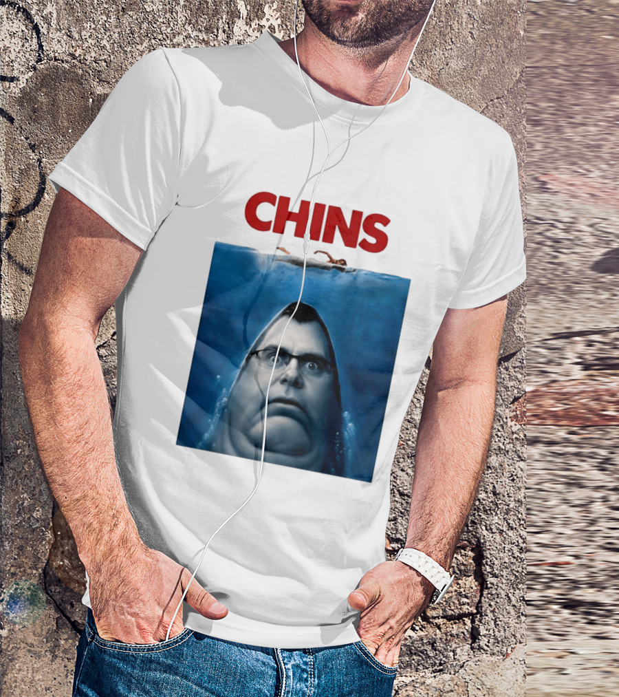 Chins X Jaws Movie T-Shirt