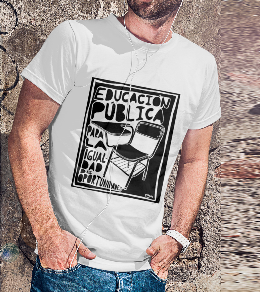 Educación Pública Para La Igualdad De Oportunidades Escolaridad Inclusiva T-Shirt