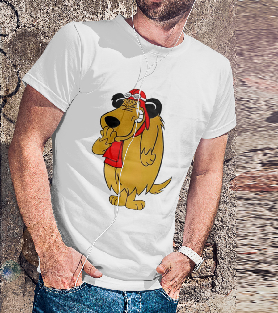 Muttley Dog Wacky Races Cartoon T-Shirt